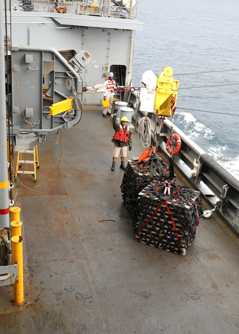 USNS Medgar Evers (T-AKE 13) Underway