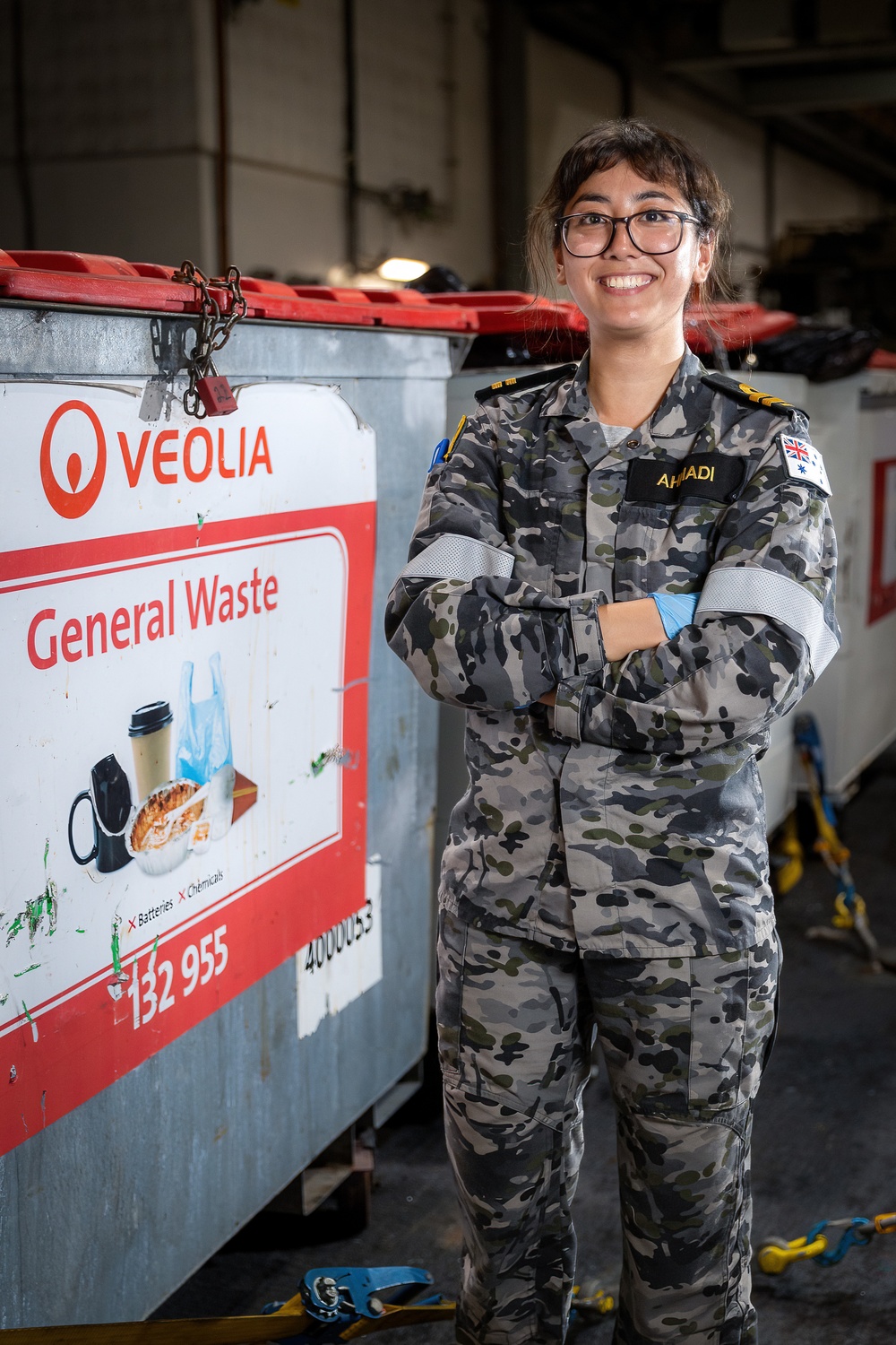 HMAS Canberra environmental Stewardship