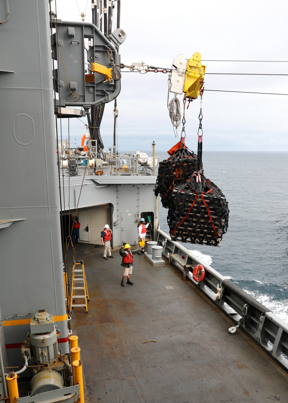 USNS Medgar Evers (T-AKE 13) Underway