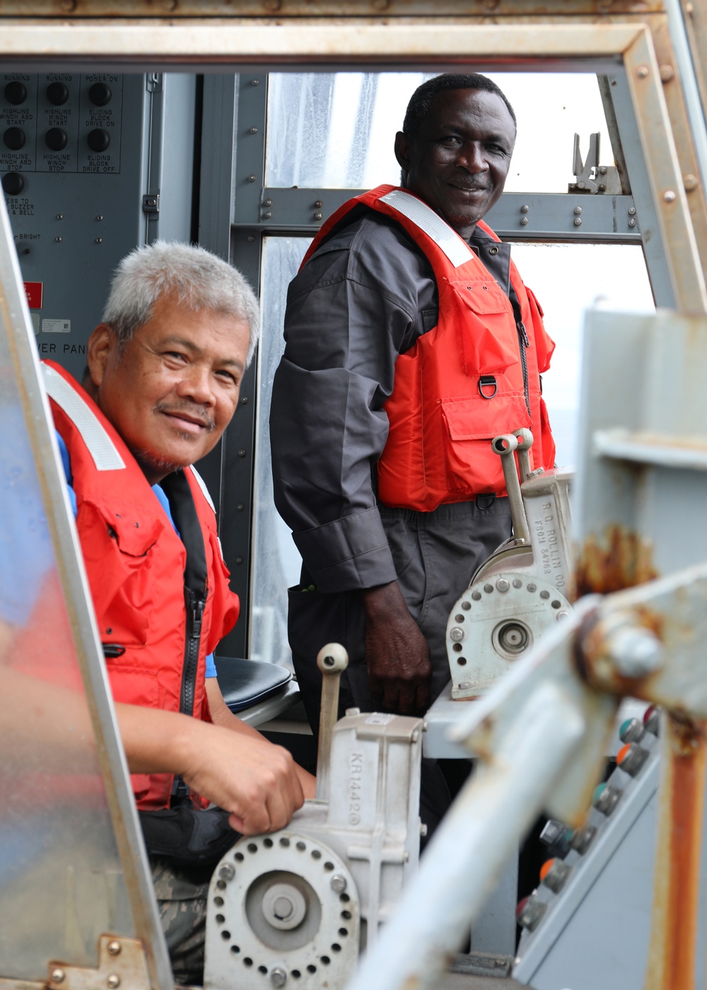 USNS Medgar Evers (T-AKE 13) Underway