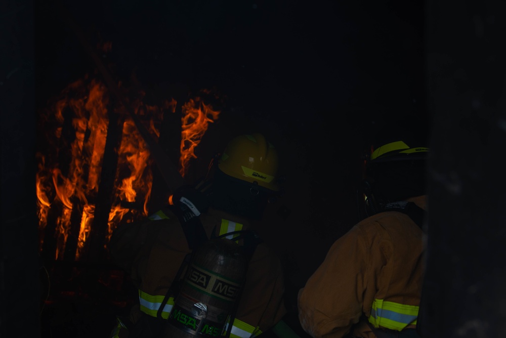 Live burn training