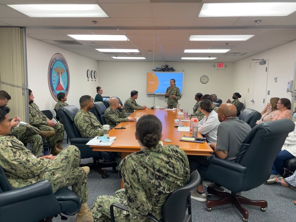 NMRTC Pax River Executive Officer delivers monthly leadership talk for staff