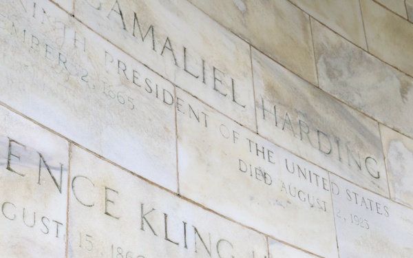 Honoring Former President Warren G. Harding