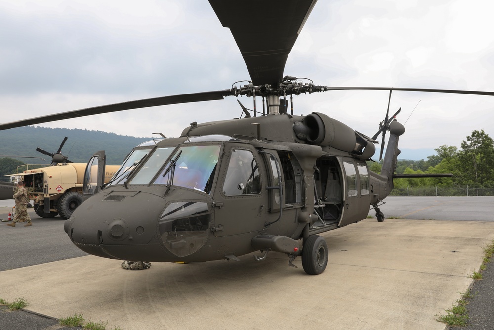 PA Army National Guard, 28th Combat Aviation Brigade prepares for a flight training exercise