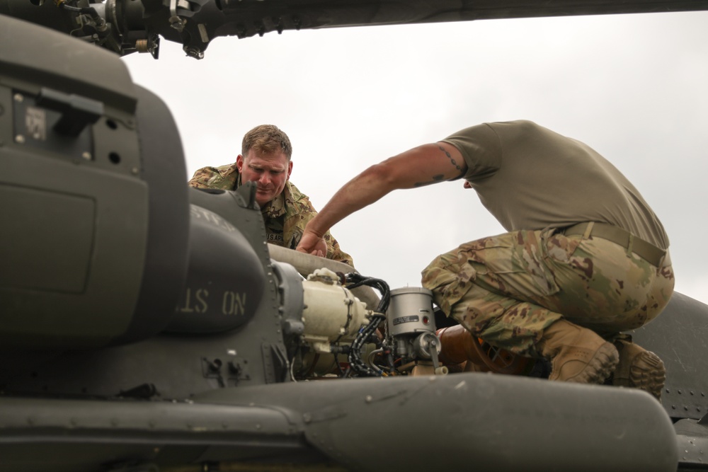 PA Army National Guard, 28th Combat Aviation Brigade prepares for a flight training exercise