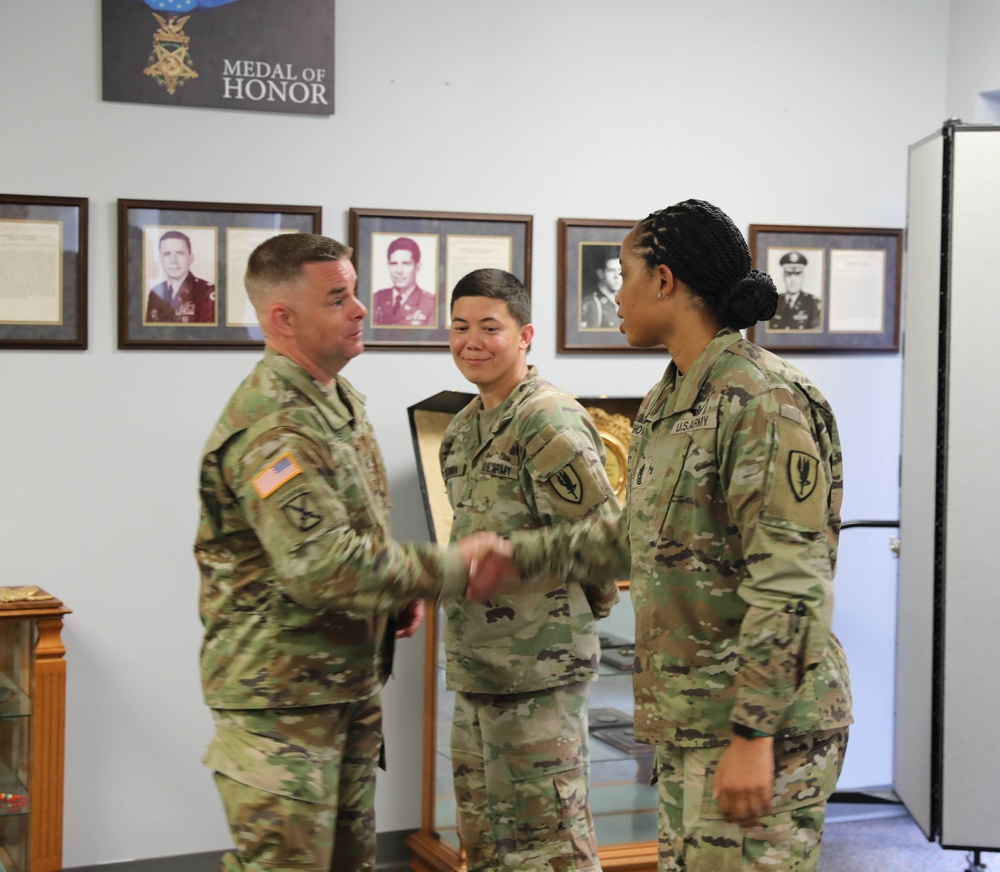 Maj. Gen. David Francis Coin Presentation