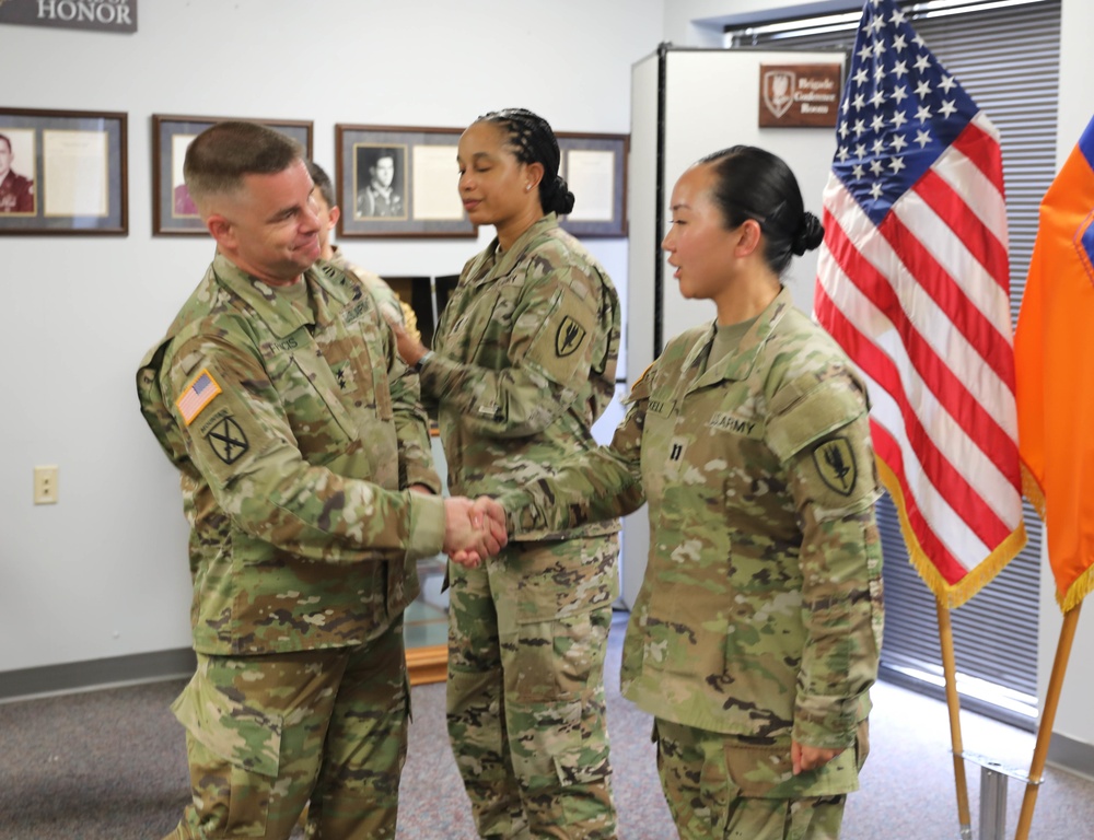 Maj. Gen. David Francis Coin Presentation