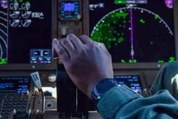 56 ARS aircrew educate spouses during orientation flight