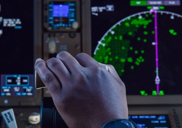 56 ARS aircrew educate spouses during orientation flight