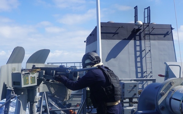 BRP Antonio Luna conducts live-fire exercise during RIMPAC 2022