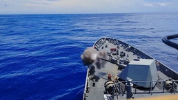 BRP Antonio Luna conducts live-fire exercise during RIMPAC 2022
