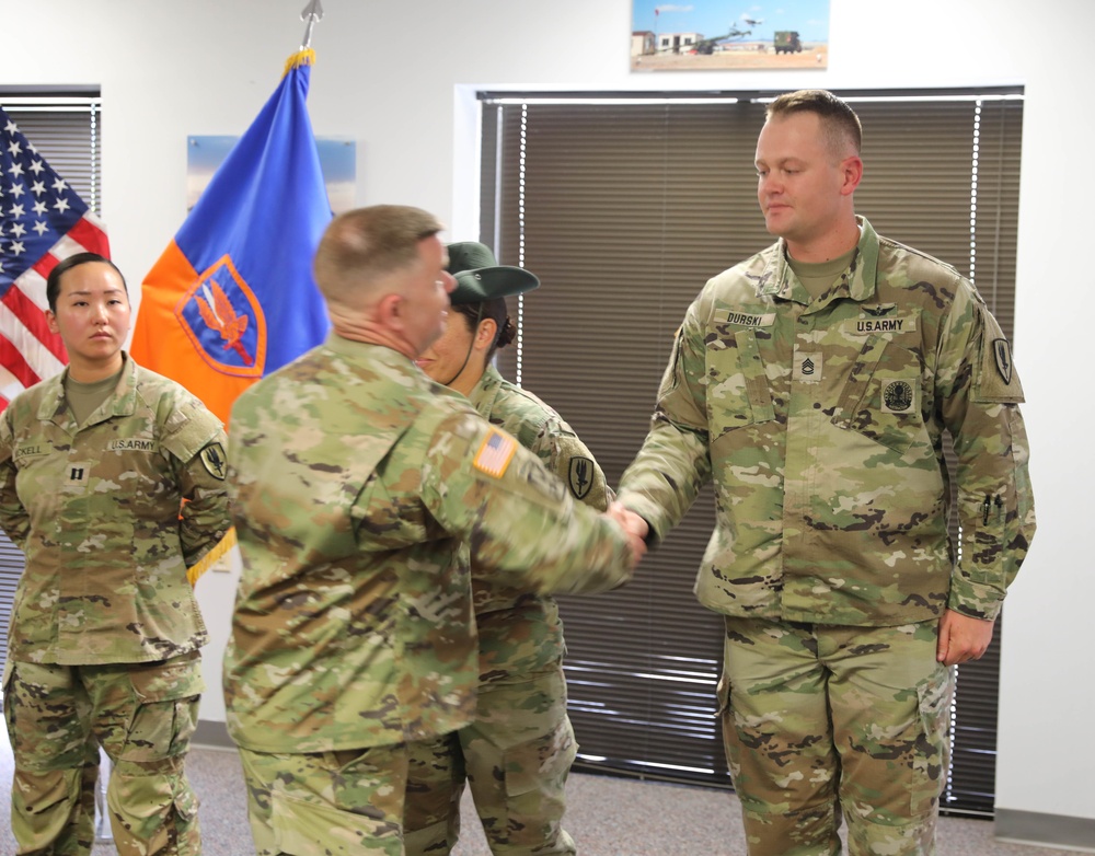 Maj. Gen. David Francis Coin Presentation