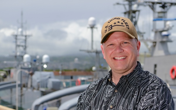 NSWC Corona Technicians install ITU BLOS tracker systems for RIMPAC 2022