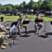 204th Army Band plays during Fort McCoy Garrison Change of Command ceremony