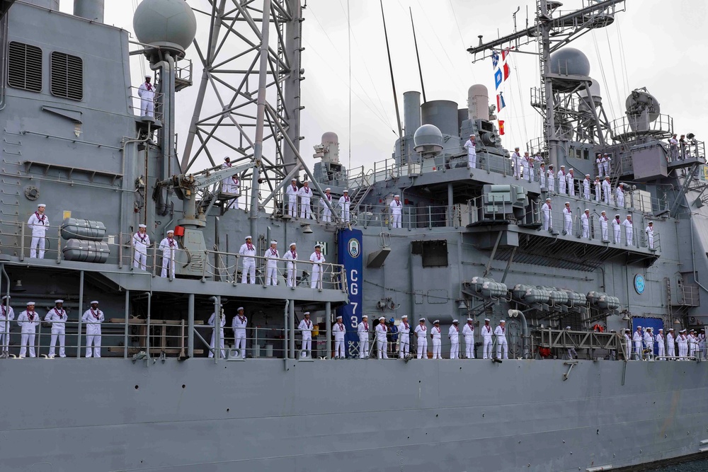 Homecoming, USS Port Royal, Joint Base Pearl Harbor-Hickam, MIDPAC