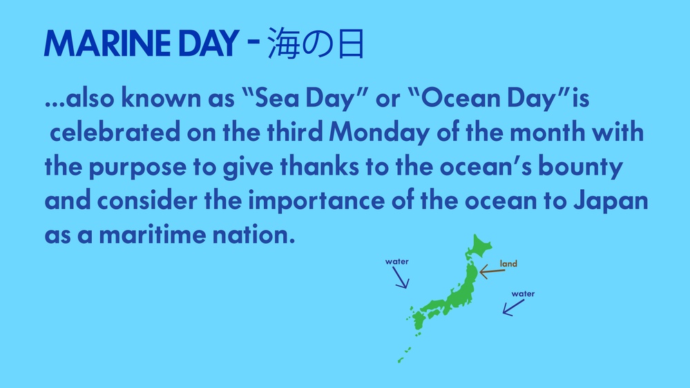 Japan's Marine Day Slide 2