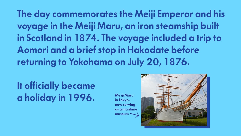 Japan's Marine Day Slide 4