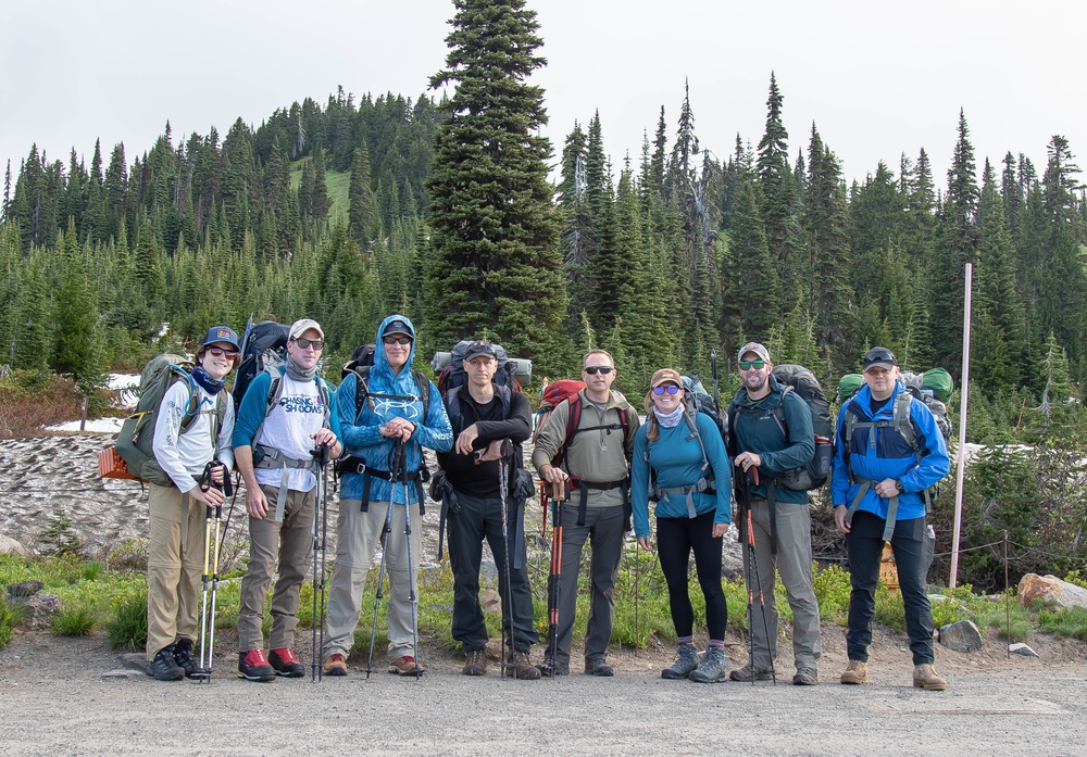 Cold Steel Team Climbs to Camp Muir