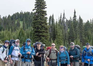 Cold Steel Team Climbs to Camp Muir