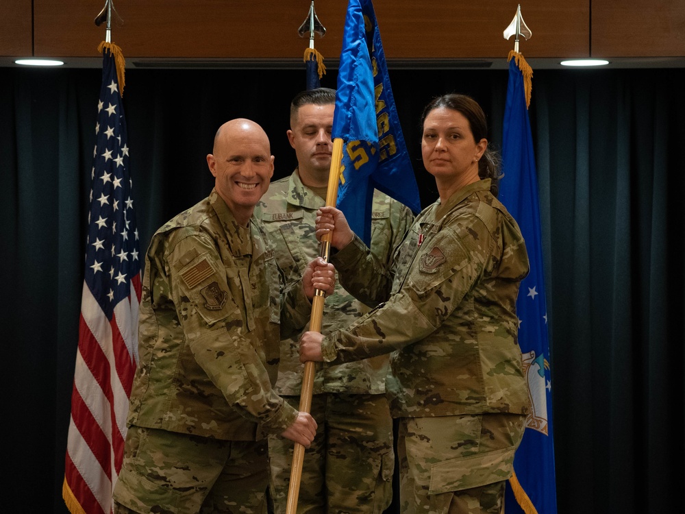 673d Force Support Squadron Change-of-Command