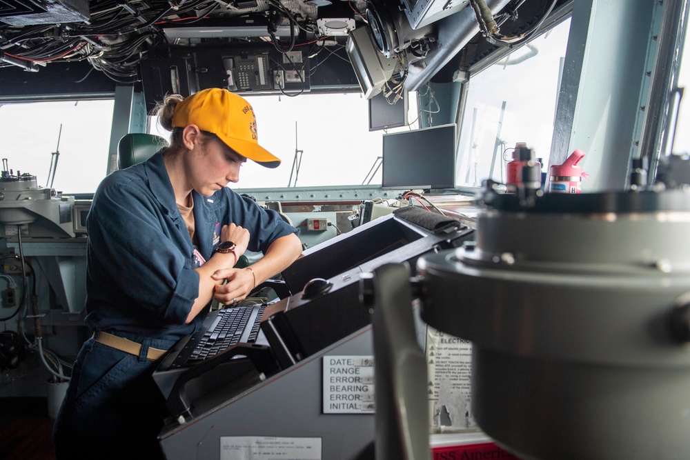 USS America Conducts Routine Operations