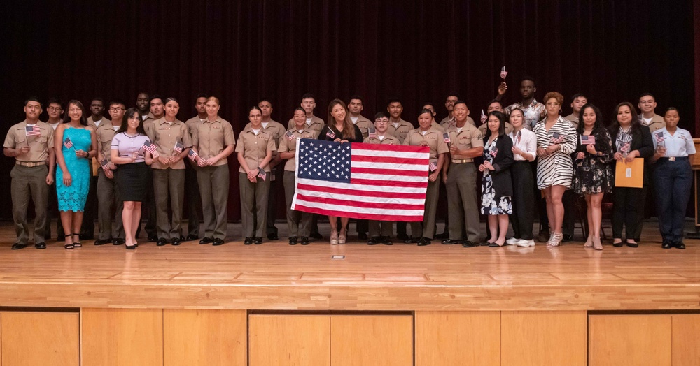 US Service Members and Status of Forces Agreement Personnel become US Citizens