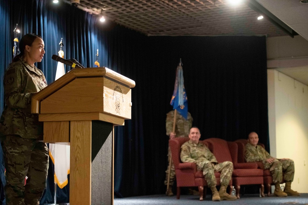 374th FSS change of command