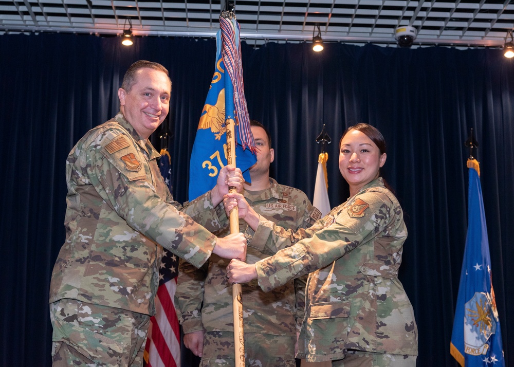 374th FSS change of command