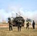 U.S. Soldier fires German Artillery during exercise Dynamic Front 22