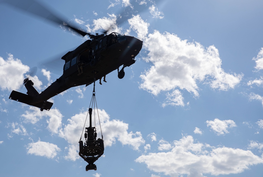 1-320th FAR conducts Sling Load Operations
