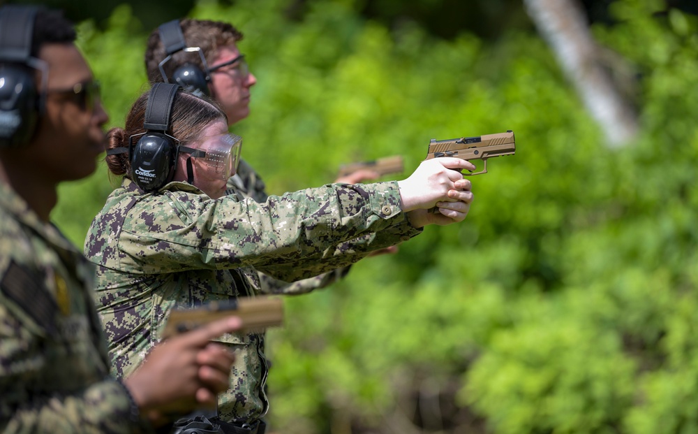 NSF Diego Garcia ASF Small Arms Training