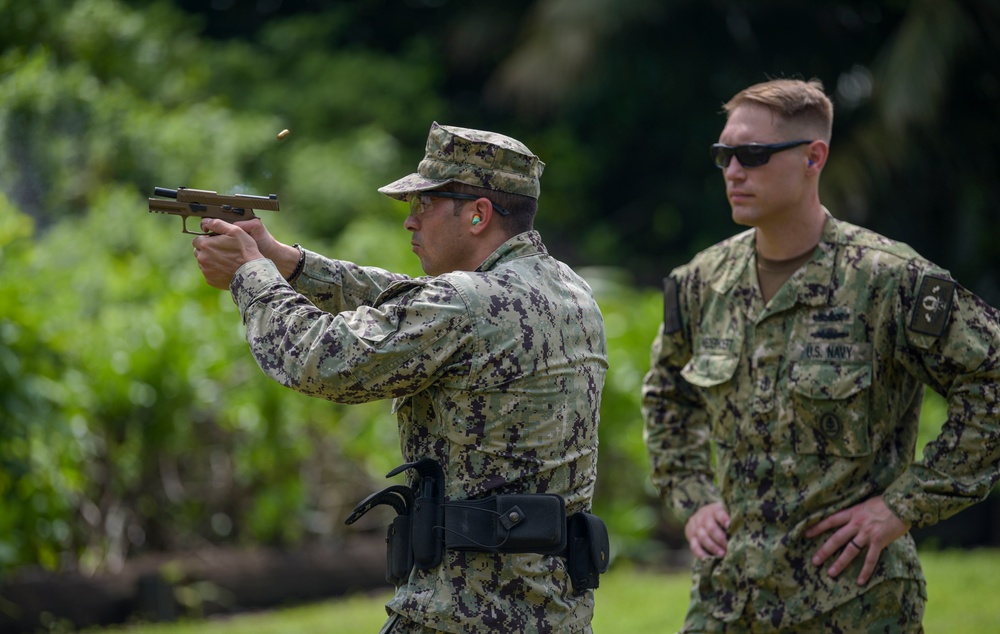 NSF Diego Garcia ASF Small Arms Training
