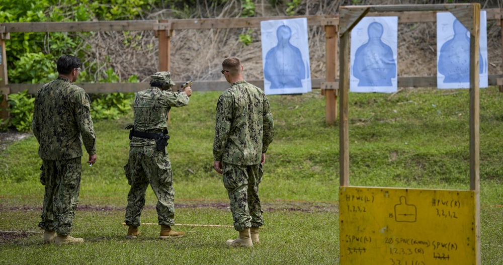 NSF Diego Garcia ASF Small Arms Training