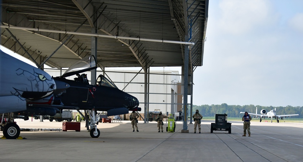 122nd Fighter Wing tests readiness during large scale exercise