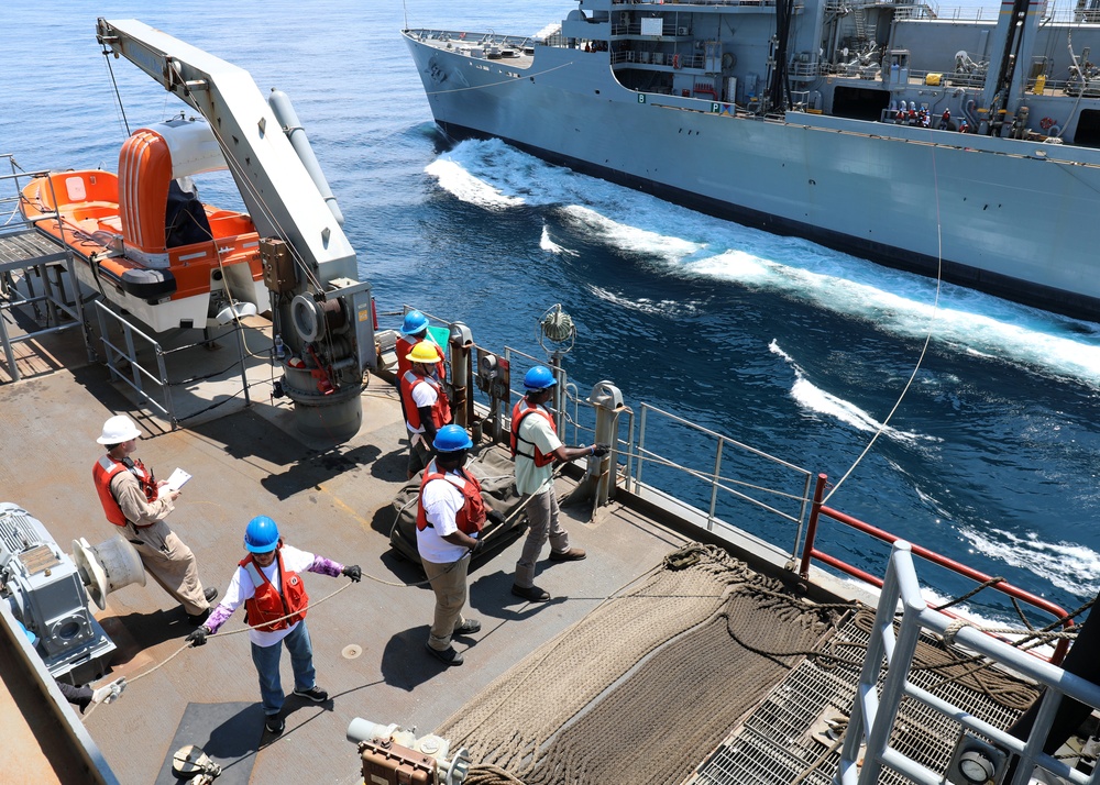 USNS Medgar Evers (T-AKE 13) Underway