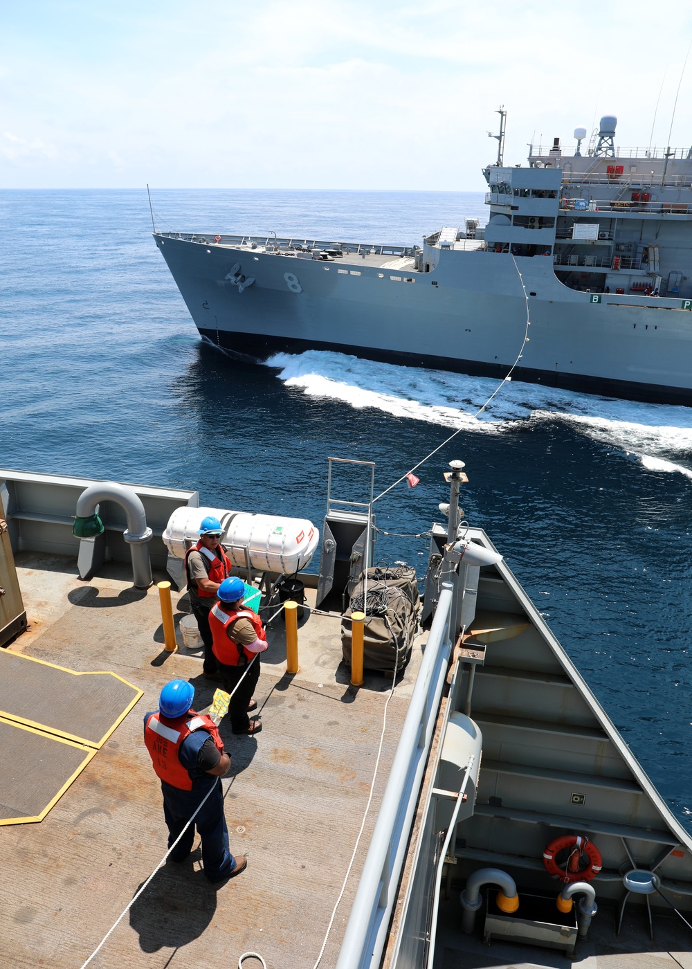 USNS Medgar Evers (T-AKE 13) Underway