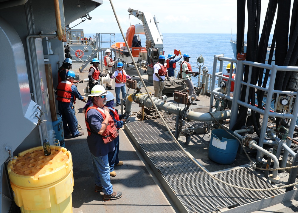 USNS Medgar Evers (T-AKE 13) Underway