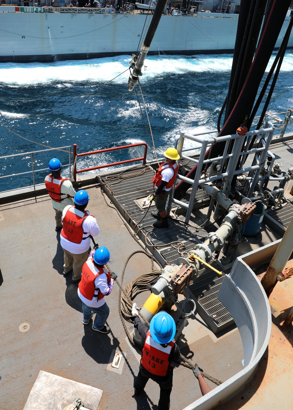 USNS Medgar Evers (T-AKE 13) Underway