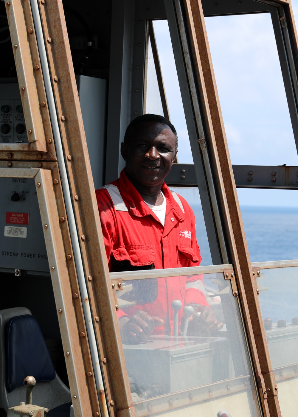 USNS Medgar Evers (T-AKE 13) Underway