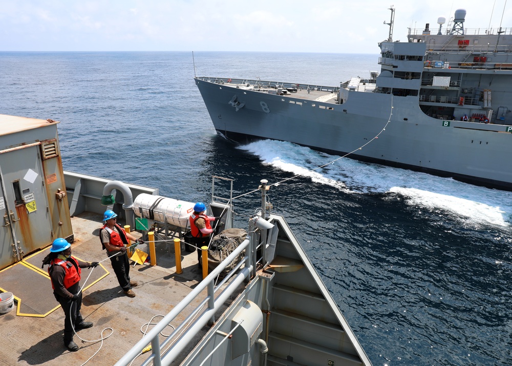 USNS Medgar Evers (T-AKE 13) Underway