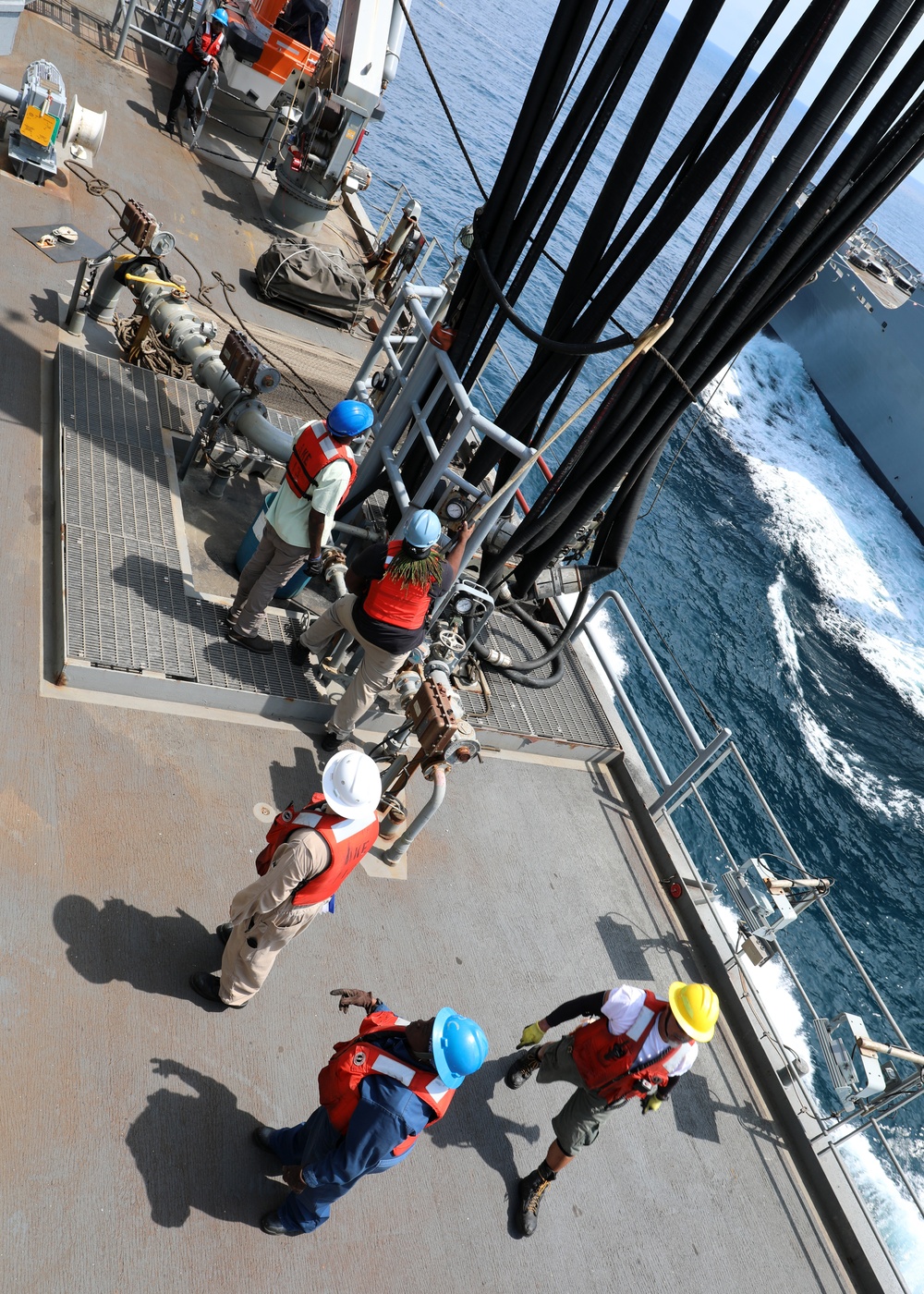 USNS Medgar Evers (T-AKE 13) Underway