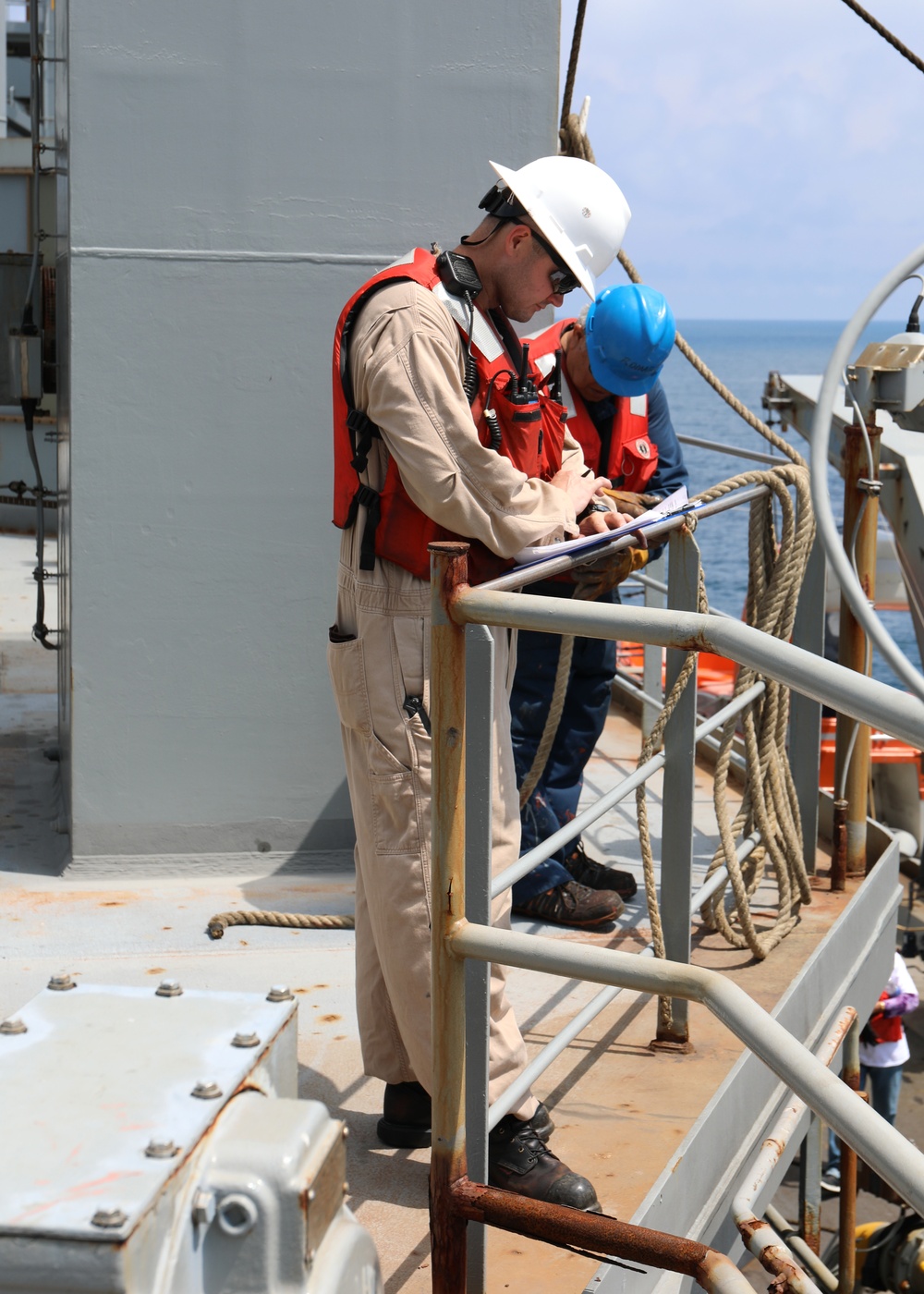 USNS Medgar Evers (T-AKE 13) Underway