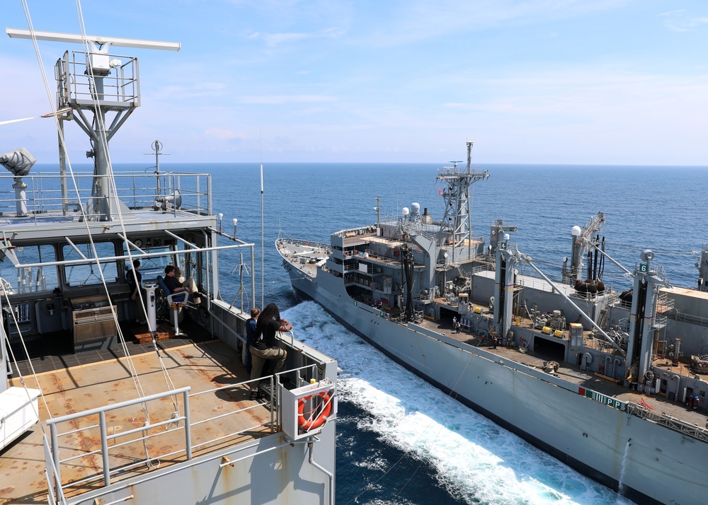 USNS Medgar Evers (T-AKE 13) Underway