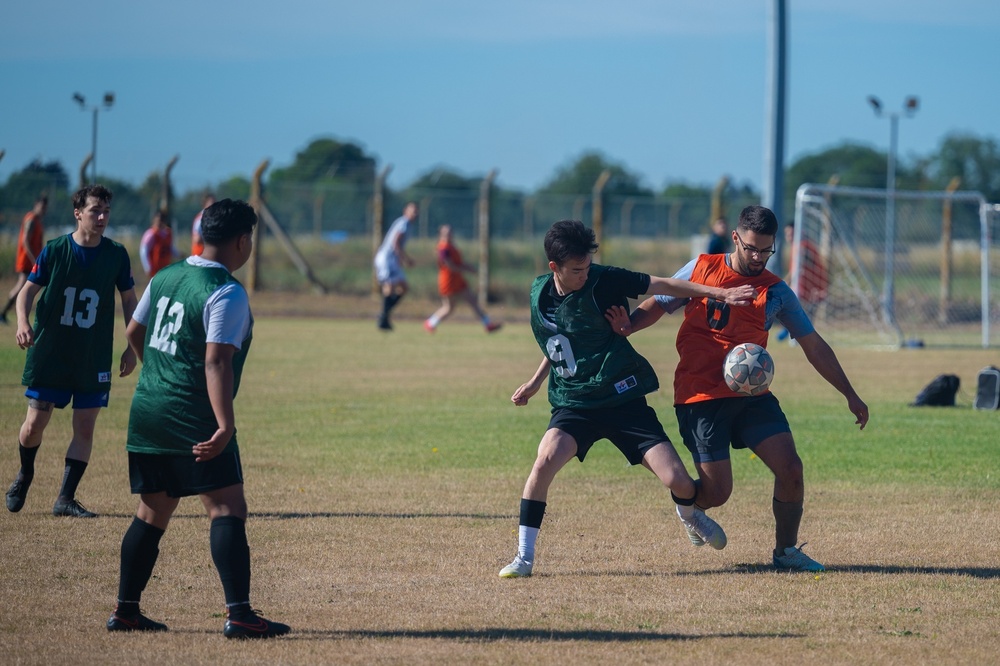 RAF Mildenhall Airmen compete in Wing Sports Day event