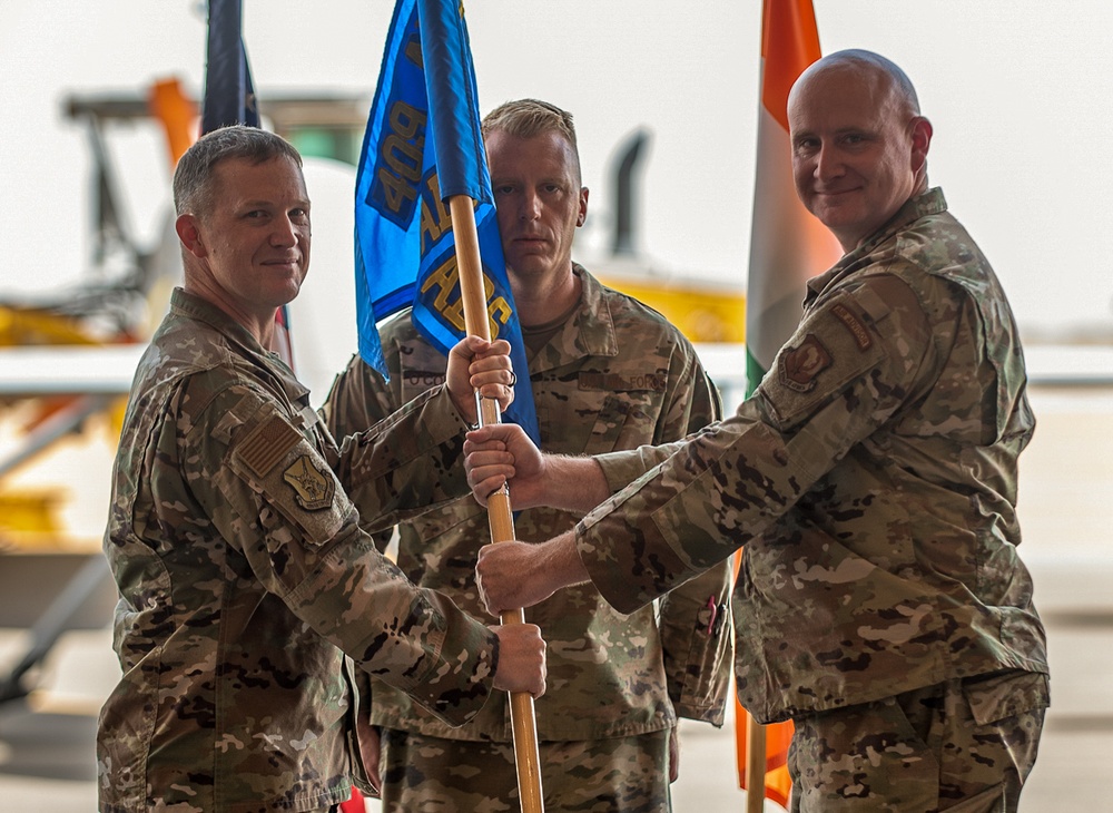 724th Expeditionary Air Base Squadron Change of Command