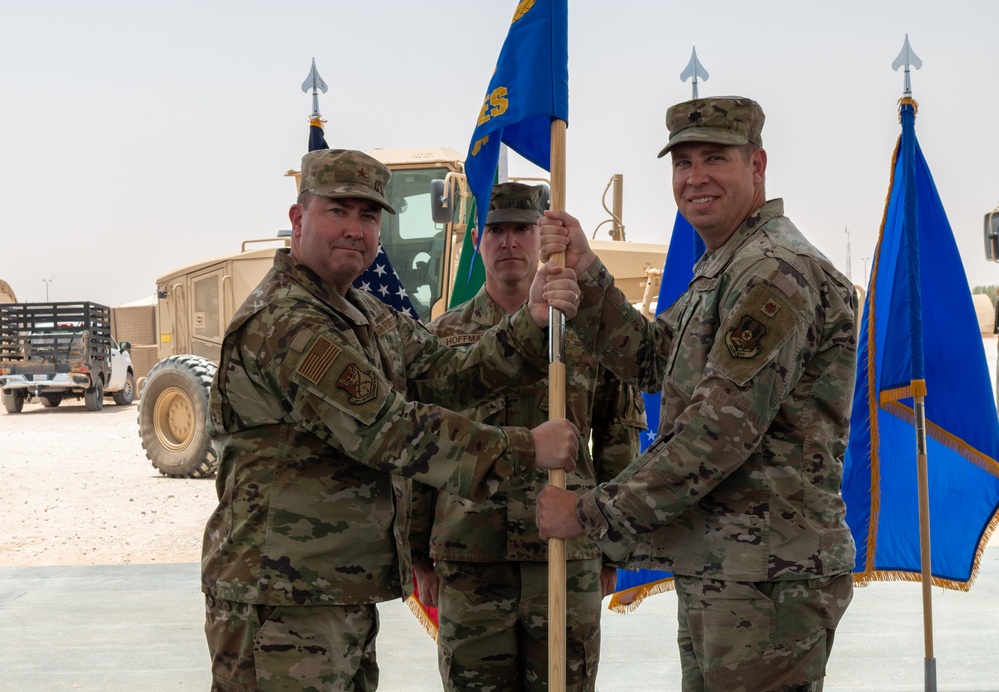 378th ECES receives new commander