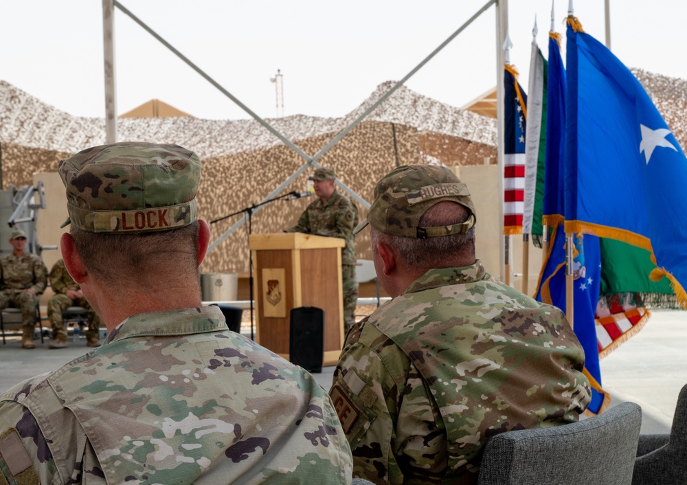 378th ECES receives new commander