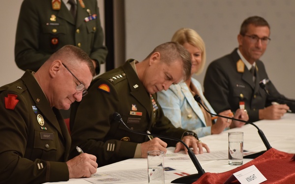 Letter of Intent Signing