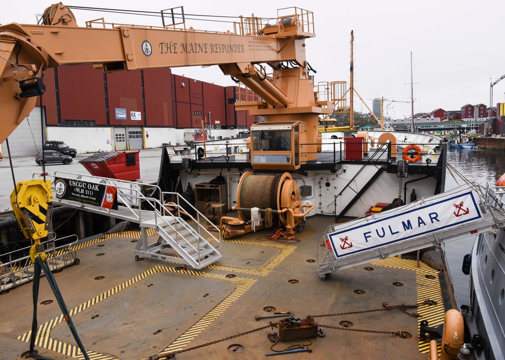 USCGC Oak (WLB 211) completes Exercise Argus 2022