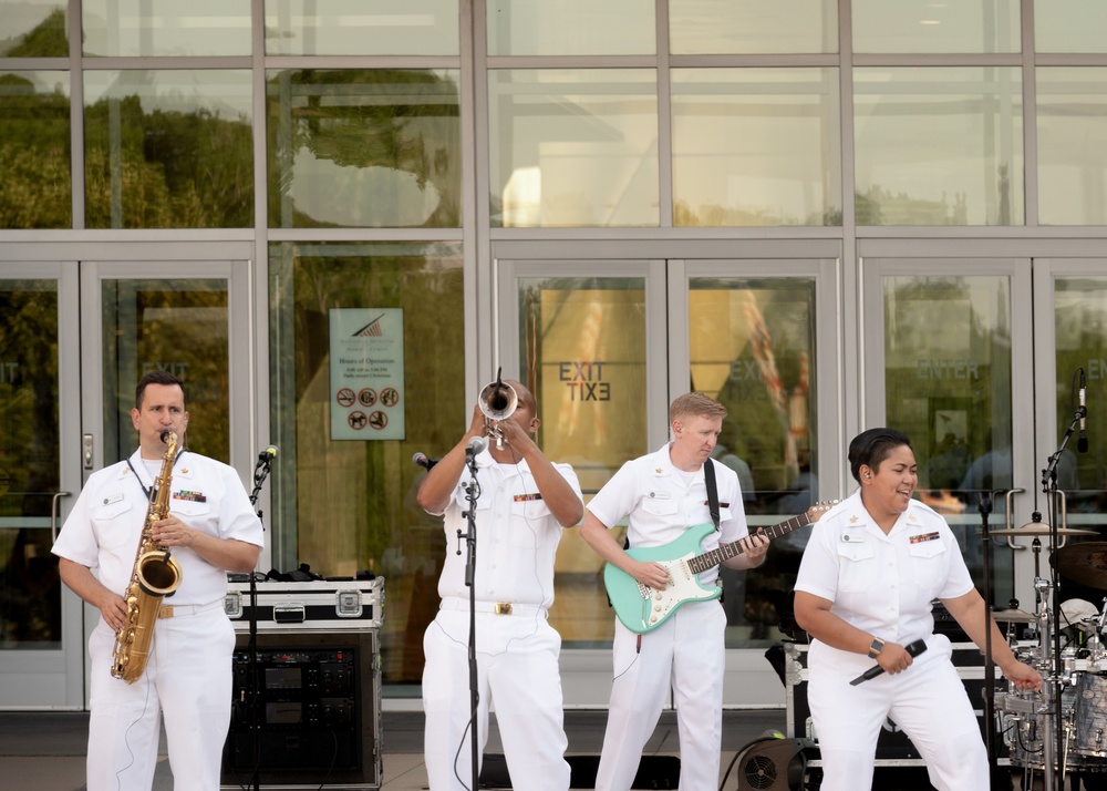 Cruisers Perform at National Museum of the Marine Corps